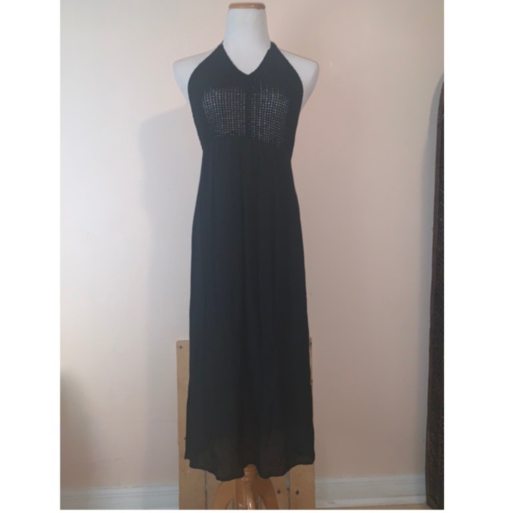 NWT Black Halter Dress 🌞